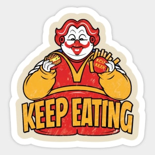 Fast Food Sticker